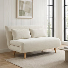 Load image into Gallery viewer, Hastings 2 Seater Fold-Out Sofa Bed - Beige