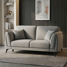 Load image into Gallery viewer, Brulo Linen 2 Seater Sofa - Light Grey