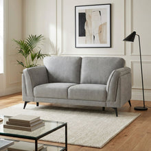Load image into Gallery viewer, Brulo Linen 2 Seater Sofa - Light Grey