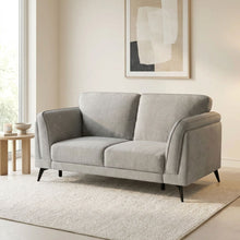 Load image into Gallery viewer, Brulo Linen 2 Seater Sofa - Light Grey