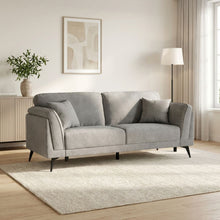 Load image into Gallery viewer, Brulo Linen 3 Seater Sofa - Grey