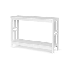 Load image into Gallery viewer, Wular Wooden Console Table - White
