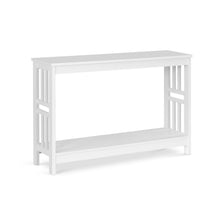 Load image into Gallery viewer, Wular Wooden Console Table - White