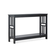 Load image into Gallery viewer, Wular Wooden Console Table - Black