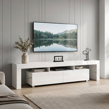 Load image into Gallery viewer, Arvada 2m LED Entertainment Unit - White