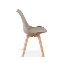 Load image into Gallery viewer, Evelyn Dining Chair Padded - Set of 4 - Brown