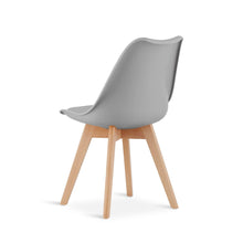 Load image into Gallery viewer, Evelyn Dining Chair Padded - Set of 4 - Grey