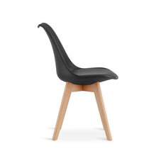 Load image into Gallery viewer, Evelyn Dining Chair Padded - Set of 4 - Black