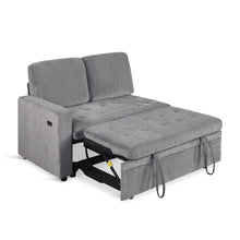 Load image into Gallery viewer, Haven L-Shaped Sofa Bed with Storage - Dark Grey