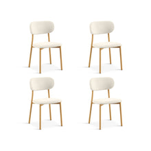 Load image into Gallery viewer, Nicole Fabric Dining Chair - Set of 4 - Beige