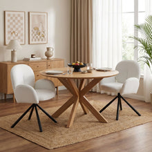 Load image into Gallery viewer, 23896-avery-swivel-fabric-dining-chair-set-of-2-white-2601166