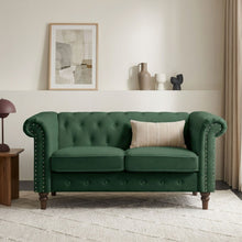 Load image into Gallery viewer, Chesley Velvet 2 Seater Sofa - Green