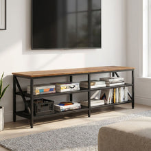 Load image into Gallery viewer, Gambia 1.6m Entertainment Unit - Rustic Brown