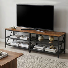 Load image into Gallery viewer, Gambia 1.6m Entertainment Unit - Rustic Brown