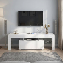 Load image into Gallery viewer, 22003-frannie-1-3m-led-entertainment-unit-white-2601167