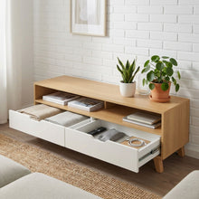 Load image into Gallery viewer, Schertz 1.4m Entertainment Unit - Oak