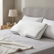 Load image into Gallery viewer, Form Fit Memory Foam Contour Neck Support Pillow 59.5cm x 33cm x 10.5/5.5cm