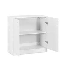 Load image into Gallery viewer, Nordic 2 Door Storage Cupboard - White