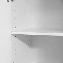 Load image into Gallery viewer, Nordic 2 Door Storage Cupboard - White