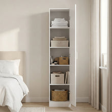 Load image into Gallery viewer, Nordic 1 Door Cupboard 40cm - White