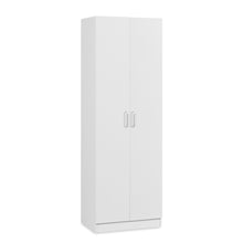 Load image into Gallery viewer, Nordic 2 Door Cupboard 60cm - White