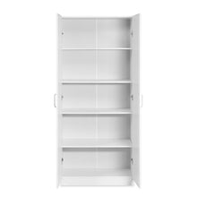 Load image into Gallery viewer, Nordic 2 Door Cupboard 80cm - White