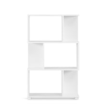 Load image into Gallery viewer, Cubo 3 Tier Bookshelf Display Shelf - White