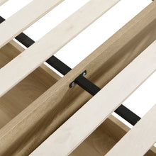 Load image into Gallery viewer, Elda Single Bed Frame with USB Port & Drawers - Natural