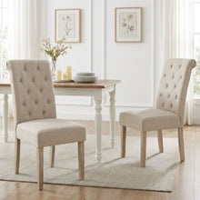 Load image into Gallery viewer, 22459-zoey-upholstered-dining-chair-set-of-2-beige-202601191
