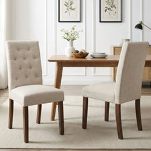 Load image into Gallery viewer, Lucia Upholstered Dining Chair - Set of 2 - Beige