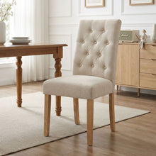 Load image into Gallery viewer, Lucia Upholstered Dining Chair - Set of 2 - Beige