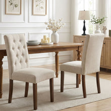 Load image into Gallery viewer, Lucia Upholstered Dining Chair - Set of 2 - Beige