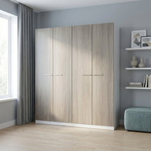 Load image into Gallery viewer, Waipoua Wooden Wardrobe - Grey Oak