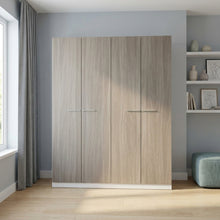 Load image into Gallery viewer, Waipoua Wooden Wardrobe - Grey Oak