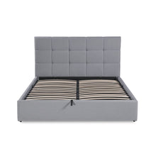 Load image into Gallery viewer, Kano Queen Gas Lift Bed Frame - Grey