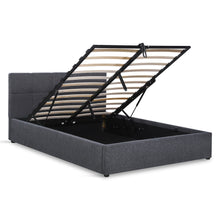 Load image into Gallery viewer, Elizabeth Double Gas Lift Bed Frame - Dark Grey
