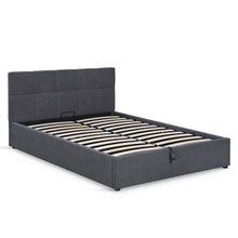 Load image into Gallery viewer, Elizabeth Double Gas Lift Bed Frame - Dark Grey