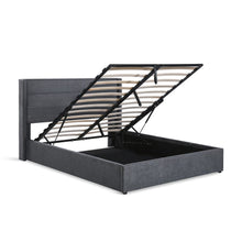 Load image into Gallery viewer, Oasis Queen Gas Lift Bed Frame - Dark Grey