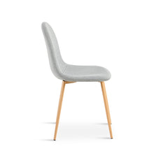 Load image into Gallery viewer, Arlo Linen Dining Chair - Set of 4 - Light Grey