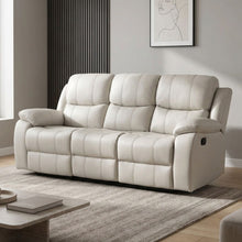 Load image into Gallery viewer, Wilson Manual 3 Seater Recliner Sofa - Beige