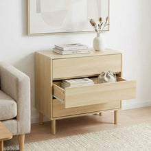 Load image into Gallery viewer, 23766-custer-3-drawers-tallboy-oak-2601204