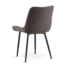 Load image into Gallery viewer, Kivo Linen Dining Chair - Set of 4 - Dark Grey