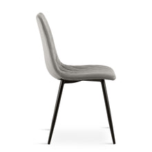 Load image into Gallery viewer, Fika Velvet Dining Chair - Set of 4 - Grey