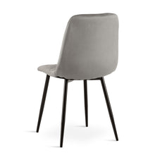 Load image into Gallery viewer, Fika Velvet Dining Chair - Set of 4 - Grey