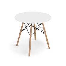 Load image into Gallery viewer, Cena Dining Table Round 80 x 76 cm - White