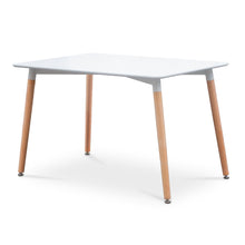 Load image into Gallery viewer, Sana Dining Table Rectangle 120 x 80cm - White
