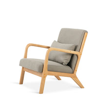 Load image into Gallery viewer, Taru Velvet Armchair - Grey