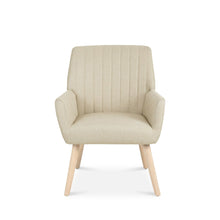 Load image into Gallery viewer, Niva Linen Armchair - Linen Beige