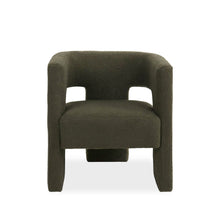 Load image into Gallery viewer, Rivo Boucle Armchair - Dark Green
