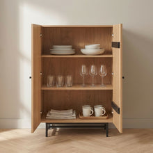 Load image into Gallery viewer, 22597-tarkine-2-door-cabinet-oak-202601212
